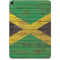 Jamaican Flag Dark Wood Apple iPad Pro Skin